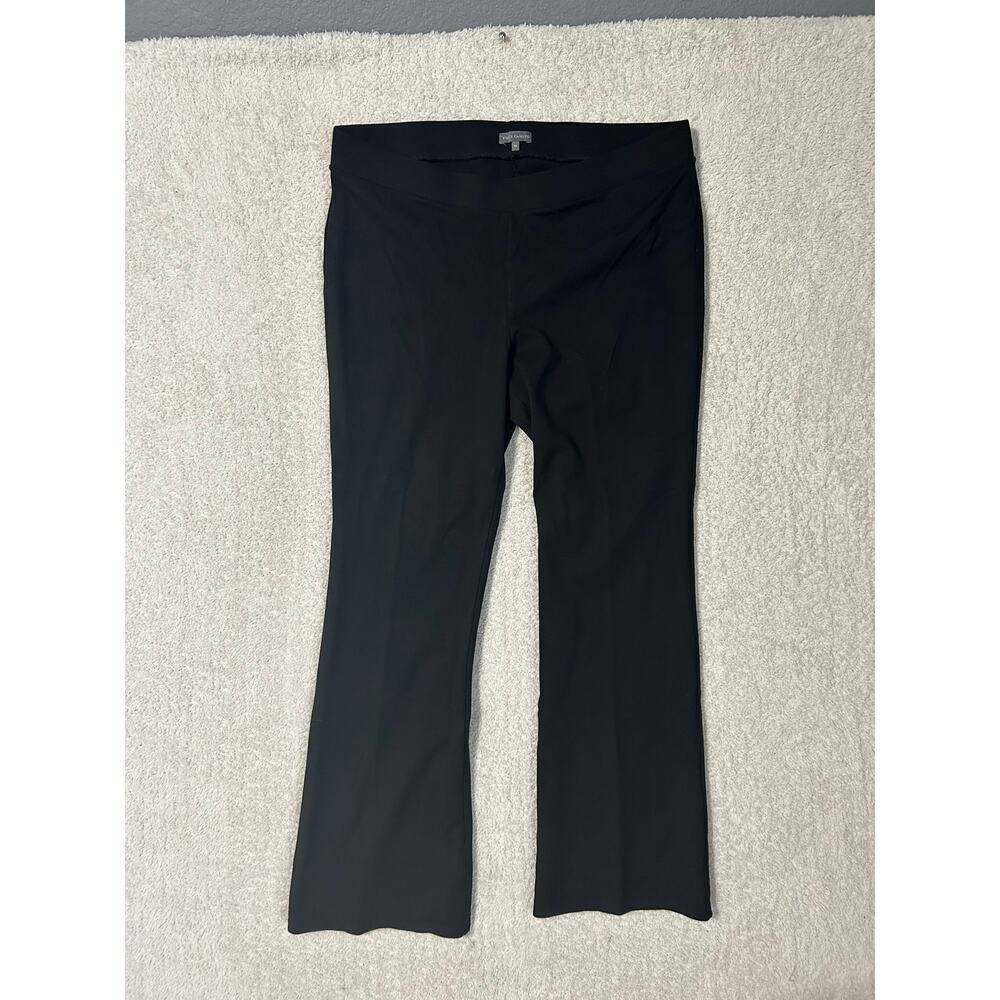 Vince Camuto plus size black pants with elastic waist band. Black size 1X. - Picture 3 of 8